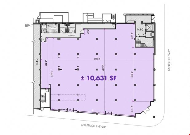 Preview of Retail space for Rent at 2300 Shattuck Ave