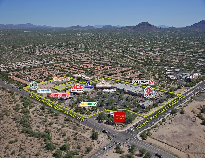 Pinnacle of Scottsdale | Safeway, Starbucks, Merrill Lynch Anchored Neighborhood Center