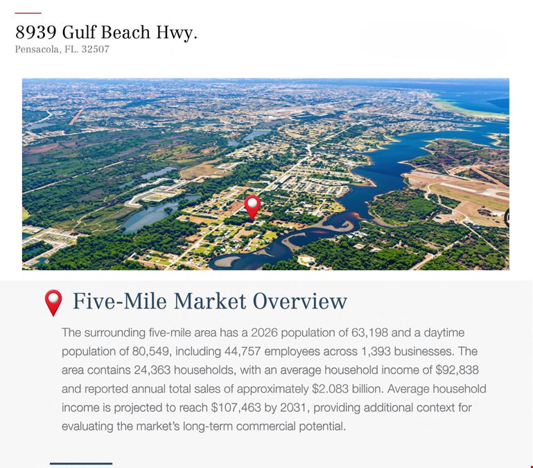 8939 Gulf Beach Hwy.