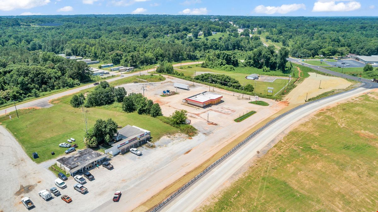 Former C-Store | 4.24 AC | 350' I-85 Frontage