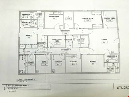 Preview of Office space for Rent at 7041 Saint Andrews Rd