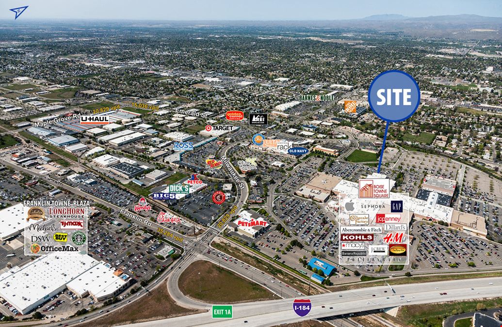 Former Sears at Boise Towne Square (approx 120k SF)