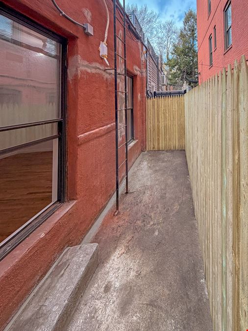 1,250 - 2,500 SF | 139 Nevins Street | Open Concept Retail Space with Full Basement for Lease