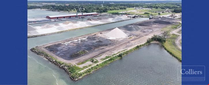Dually-served Four (4) Dock Port Facility on Lake Erie | Development Opportunities Ranging from 1 to 155 AC