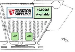 Two +/- 0.80 Acre pad ready outparcels FOR SALE