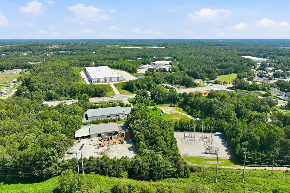 Industrial Park with Outside Storage Lots