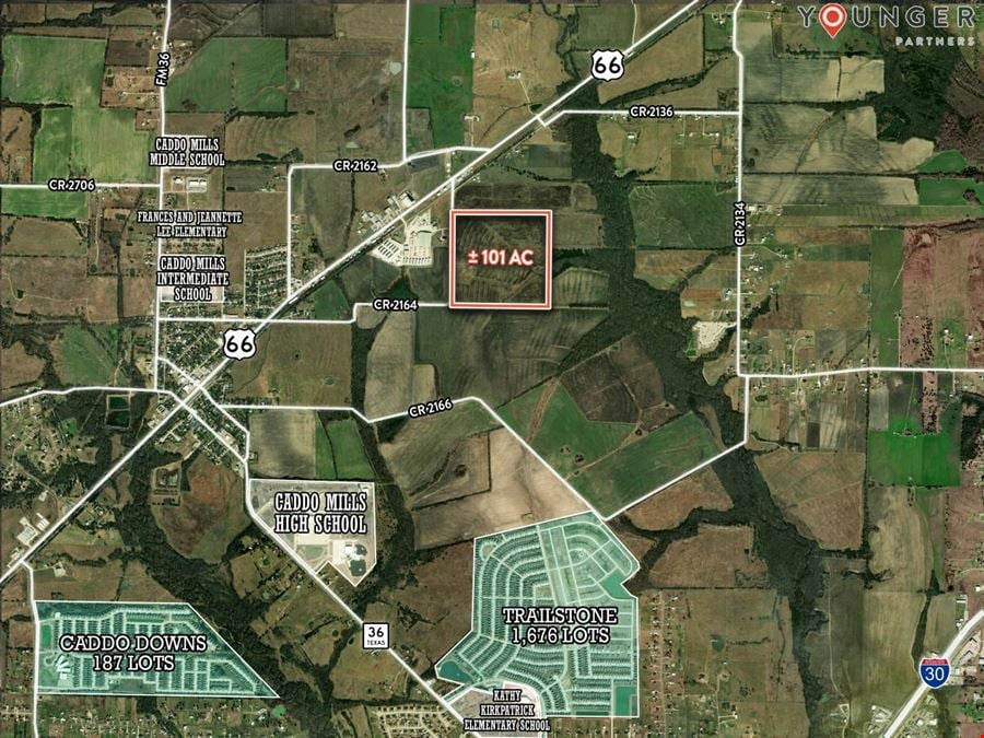 ±101 AC | PRIME INVESTMENT TRACT | CADDO MILLS