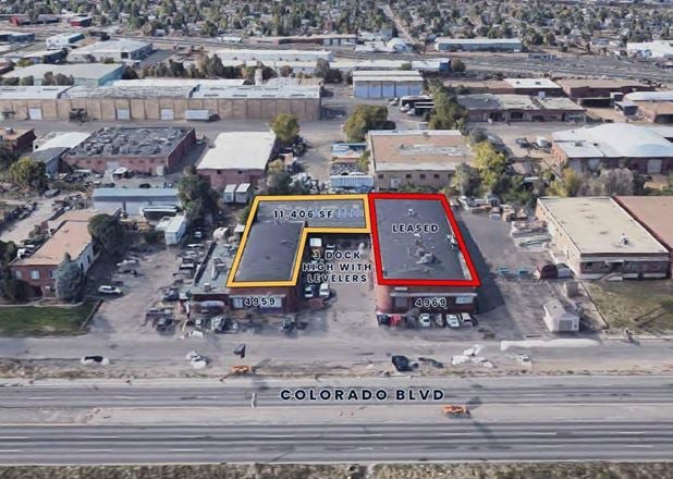 Preview of Industrial space for Rent at 4959 Colorado Blvd