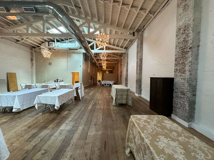 4,000 SF | 650 Sackett Street | Rustic Commercial Loft For Lease