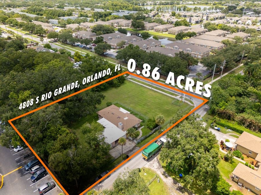 Affordable Housing-Orlando 0.86 Acres