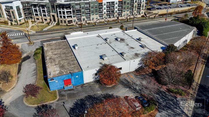 ±23,515-SF Flexible Office Warehouse Space For Sale, Downtown Spartanburg