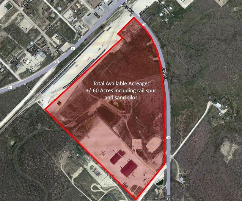 34,800 SF on 60 Acres w/ Crane and Rail Spur