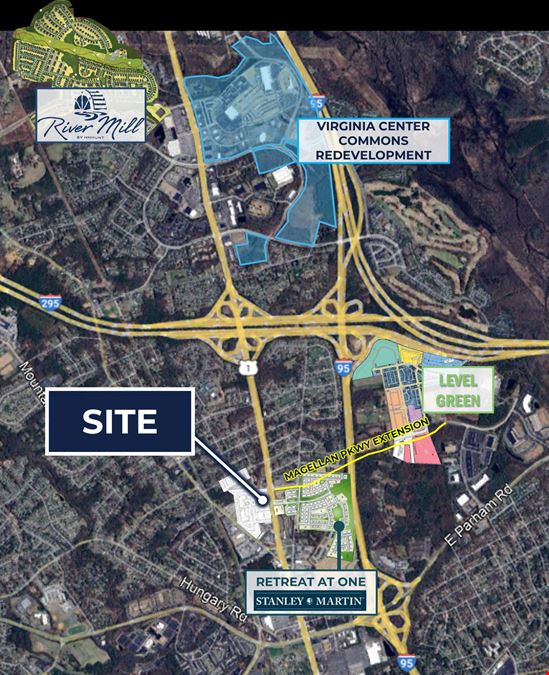 Up to 10,000 SF Building Pad Site