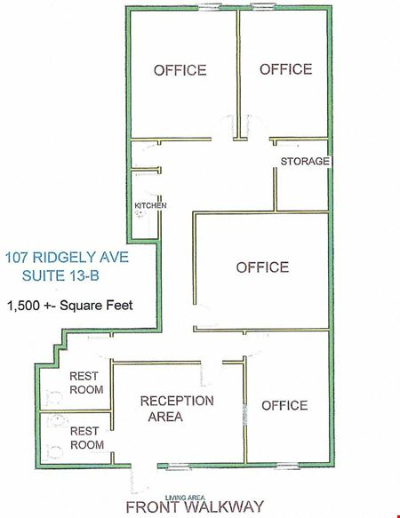 Preview of Office space for Rent at 107 Ridgley Ave