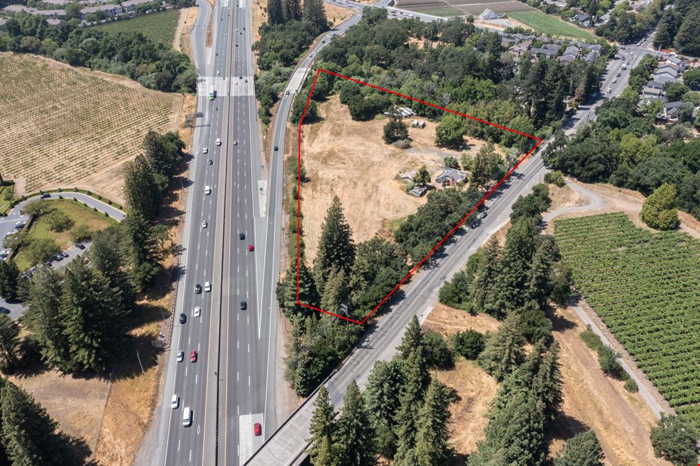 Yard Space with Incredible Freeway Visibility