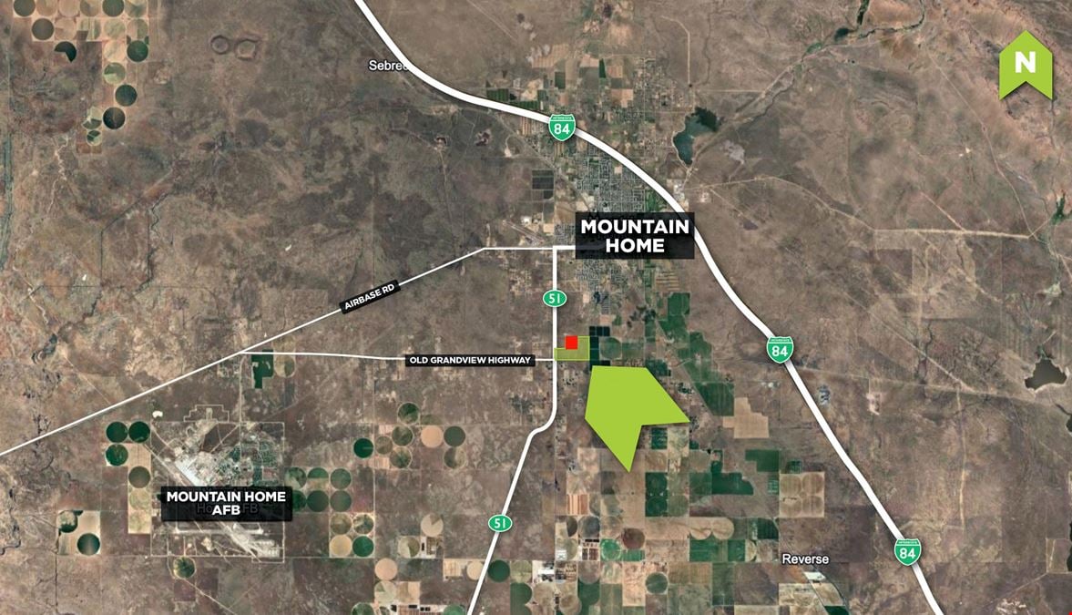 ± 40 ACRE DEVELOPMENT OPPORTUNITY | GREATLY REDUCED PRICE! MOUNTAIN HOME