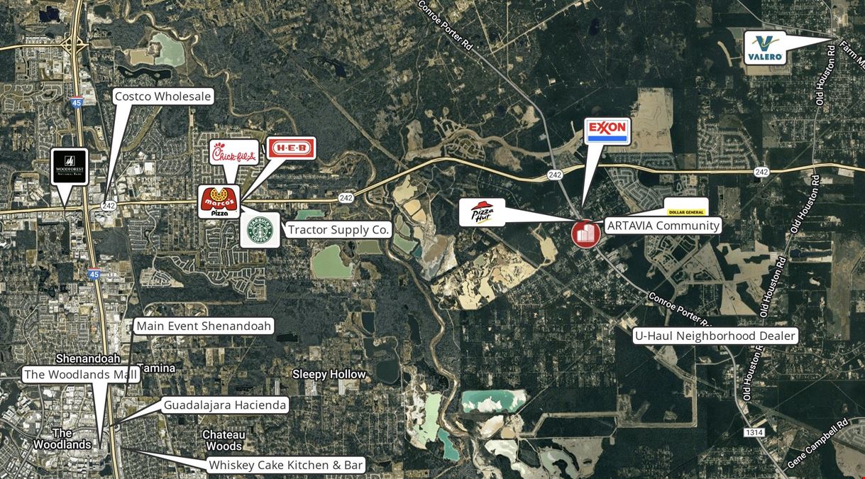 Prime Unimproved Commercial Lot  – FM 1314 Frontage | Conroe, TX 77302