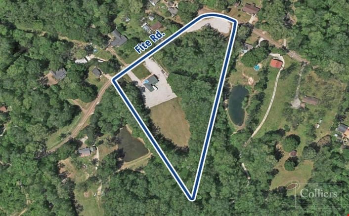 2,335 SF± Event Center on 8.5± AC om Millington