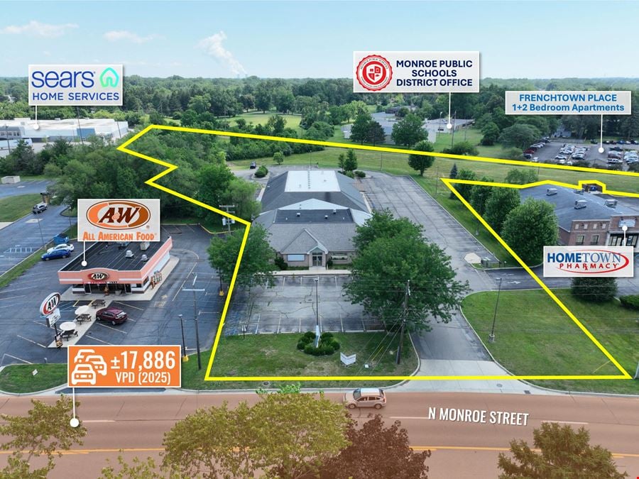 REIT SALE | Former Medical Office | 16K VPD | 15,804 SF | 6.3 Acres | Detroit CSA