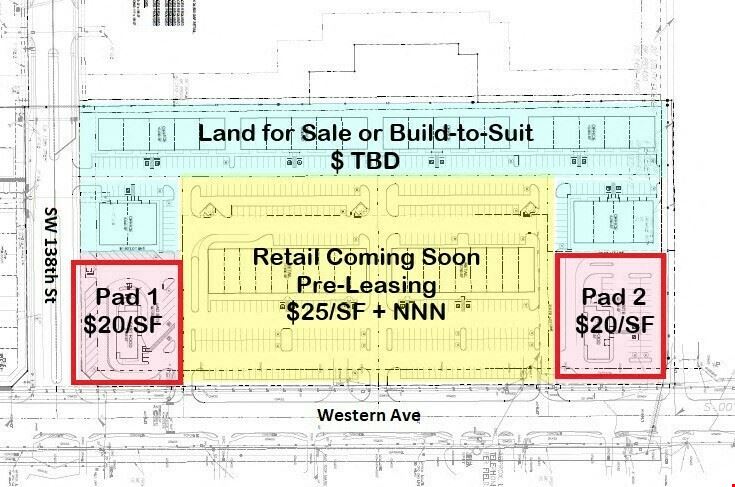 Palermo Place Phase II - Pad Sites