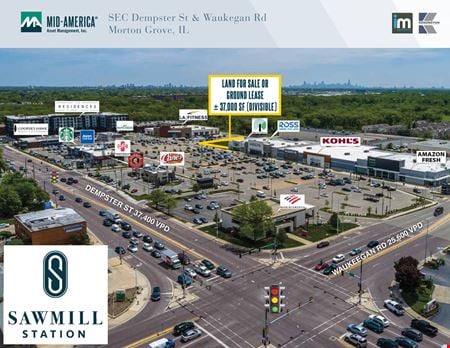 Preview of VacantLand space for Rent at Dempster St & Waukegan Rd / Morton Grove, IL