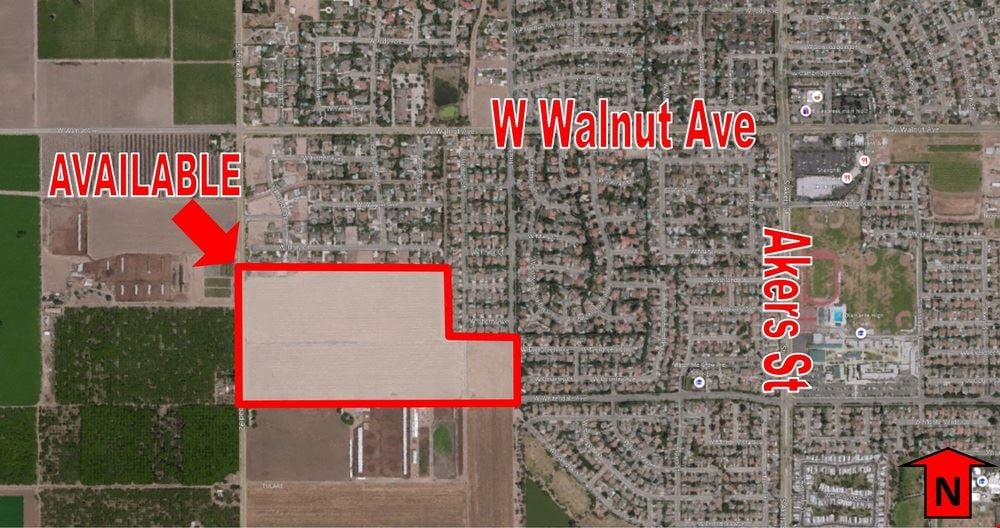 Prime Residential Development Land in Growing Visalia Area