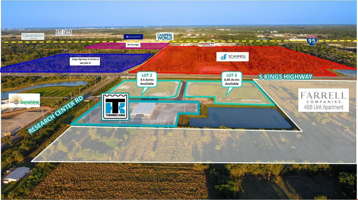 TBD King's Hwy: 4.5 Ac & 6.05 Ac