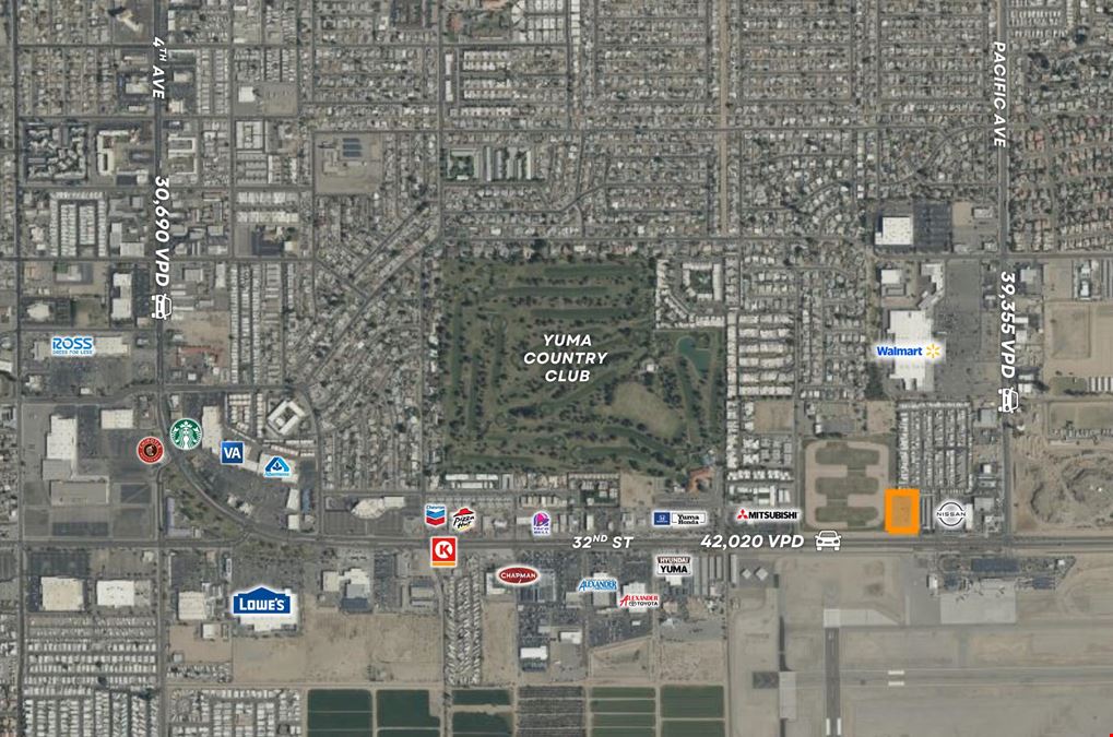 High Visibility Vacant Lots, 1800 East 32nd Street