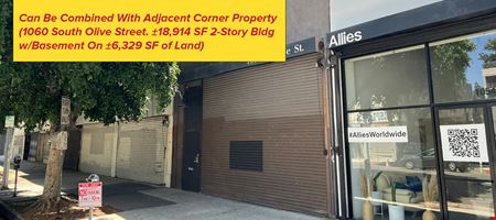 Preview of Industrial space for Sale at 1052 - 54 South Olive Street
