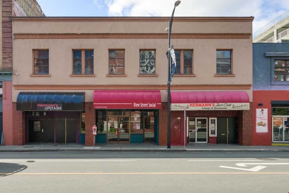 For Lease - Downtown Victoria Licensed Music Event Space