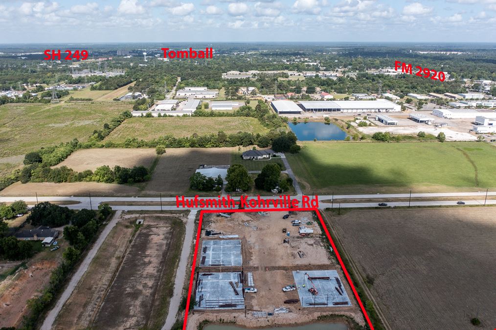 8000 SF Industrial Space for sale Tomball!