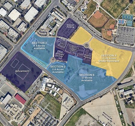 Preview of VacantLand space for Rent at Red Hill Ave & Victory Rd
