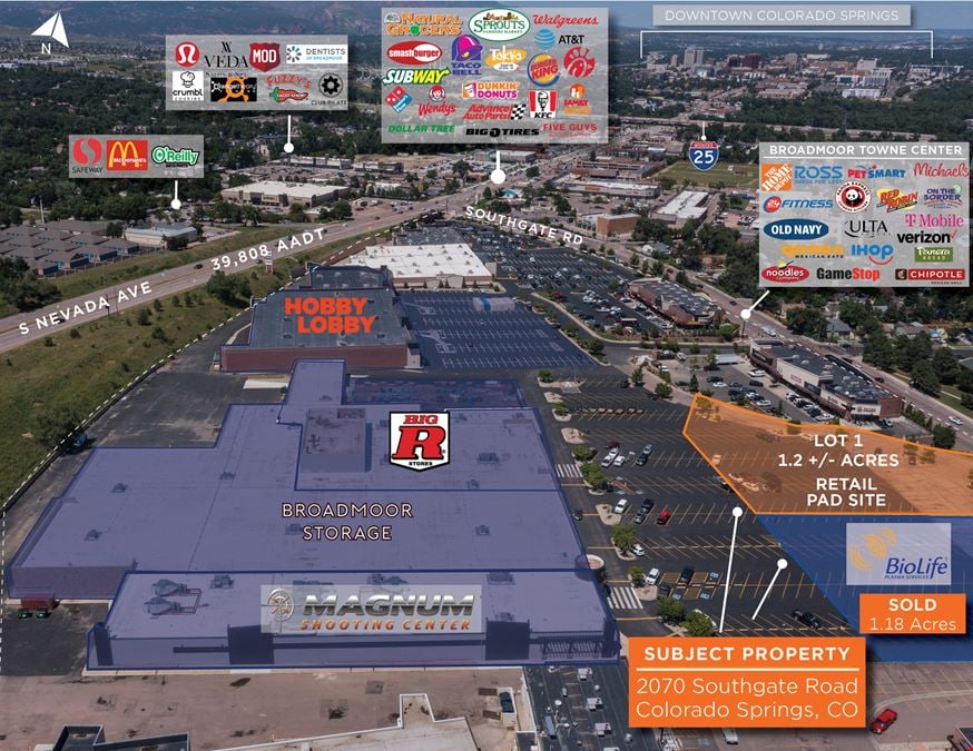 Broadmoor Towne Center Pad Site