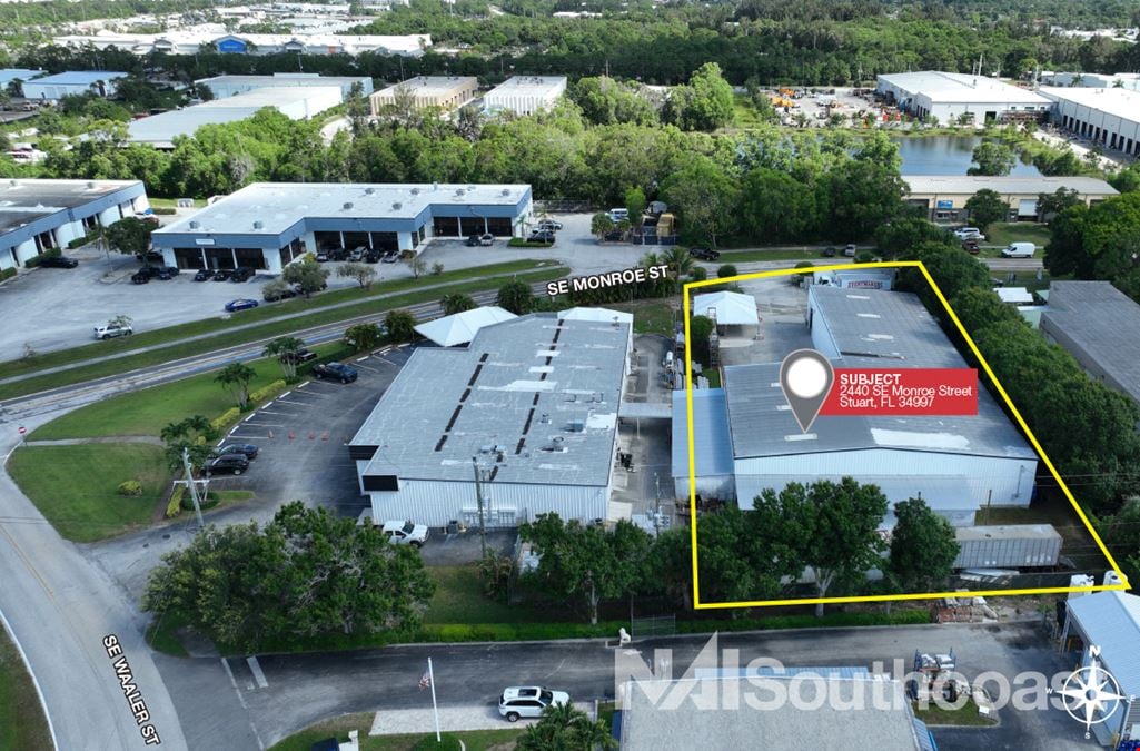 ±11,900 SF Warehouse With Gated Entry