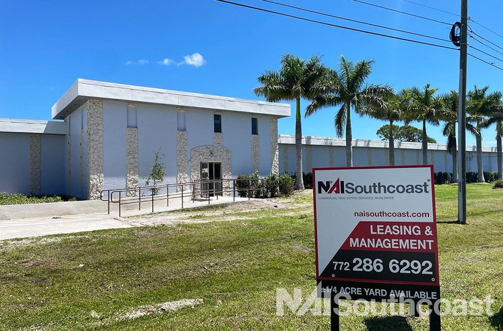 3,757 SF Industrial With 0.25-Acre Yard