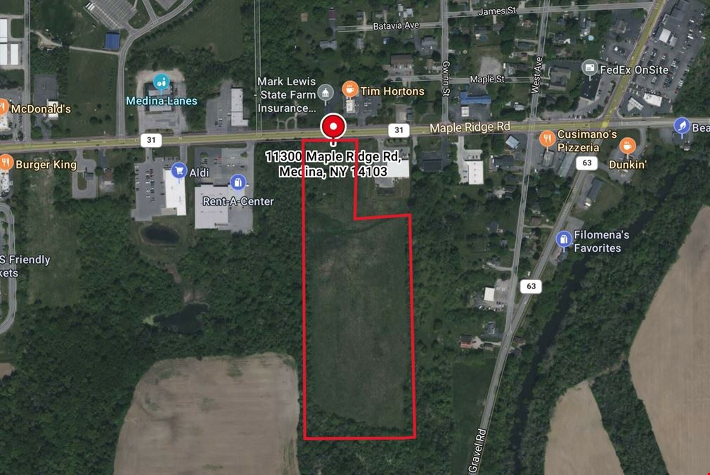 11300 Maple Ridge Rd - 2 Parcels 18.4+/- Acres Vacant Land