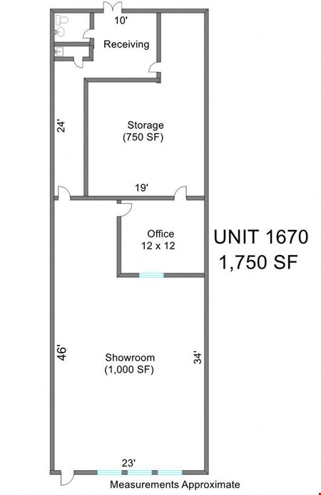 Preview of Retail space for Rent at 1670 S Eastwood Dr