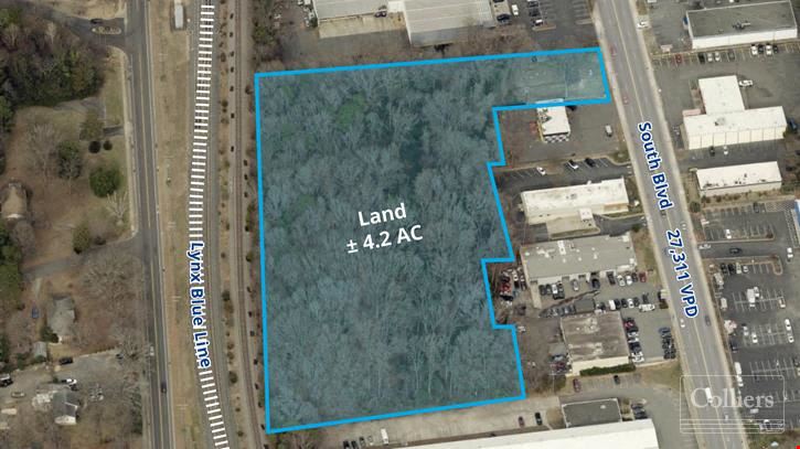 FOR SALE | ± 4.2 Acres | Charlotte, NC