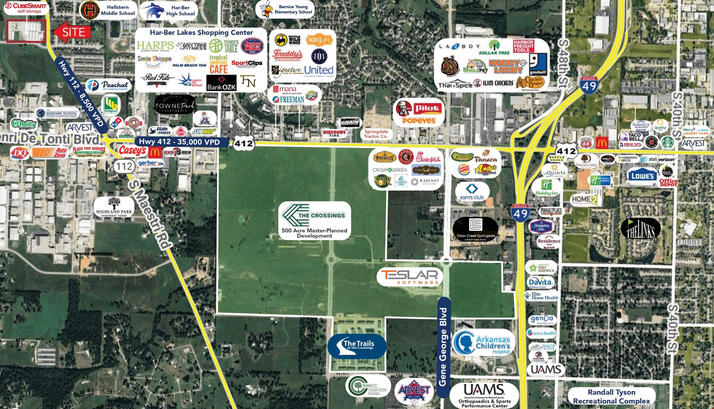 Self Storage Investment Offering | 569 N Maestri Rd | Springdale, AR