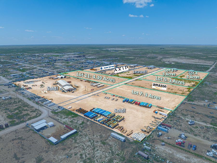 Odessa West Industrial Park - 3-4.39 AC Lots