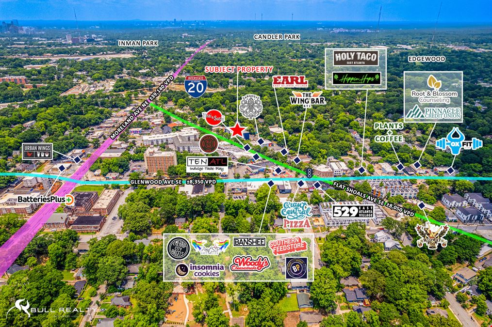 First Generation Retail/Restaurant Space for Lease