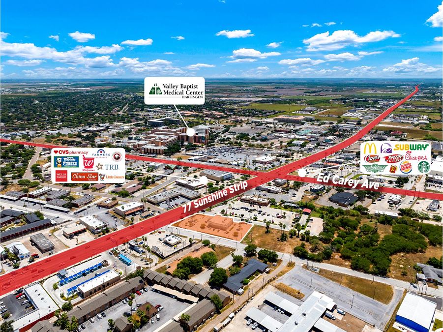 5,000 SF NNN Retail Center | Harlingen, TX