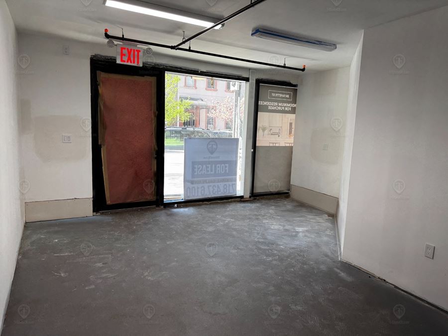 2,000 SF | 24 Fayette Street | Newly Renovated Community Facility with Glass Frontage for Lease