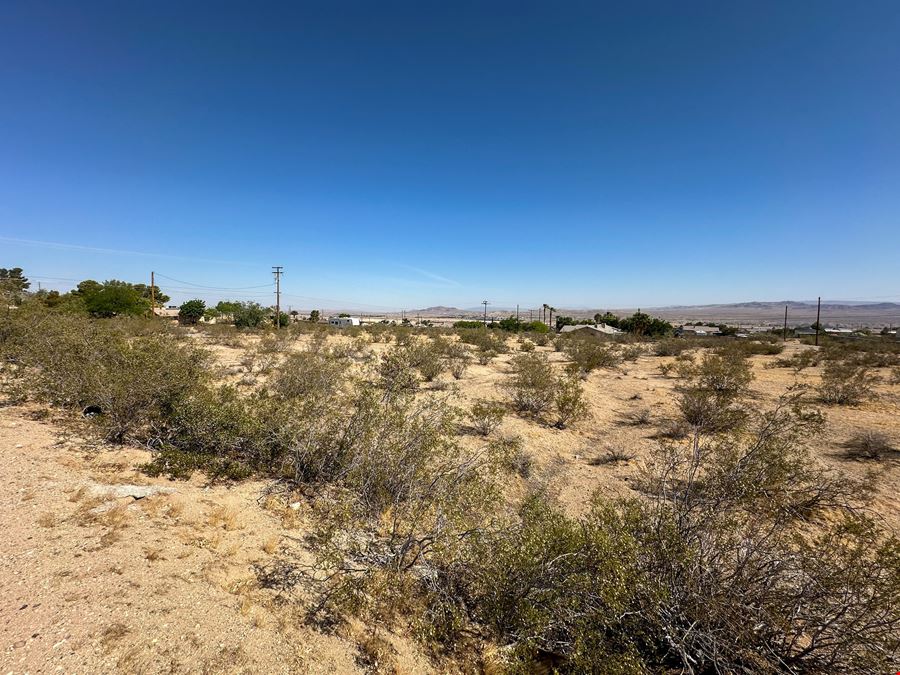 2.5 Acres Barstow Heights 