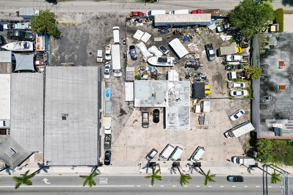 U-Haul and adjacent building for re-development
