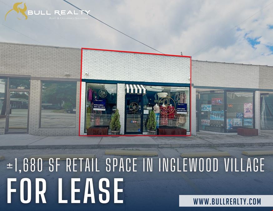 ±1,680 SF Retail Space in Inglewood Village