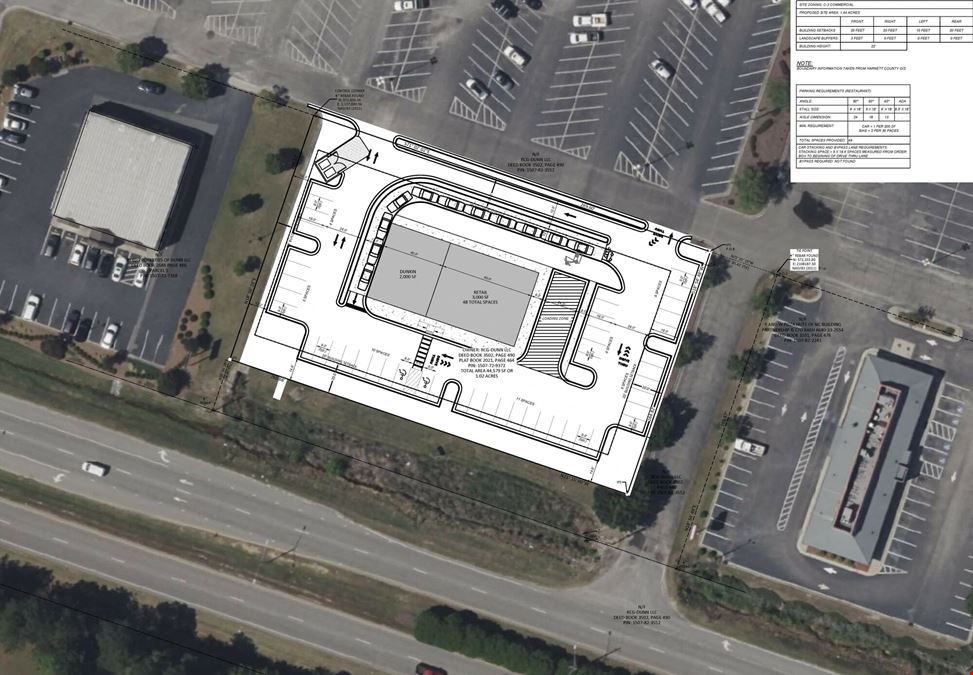 Retail Leasing Opportunity: New Construction Next to Dunkin