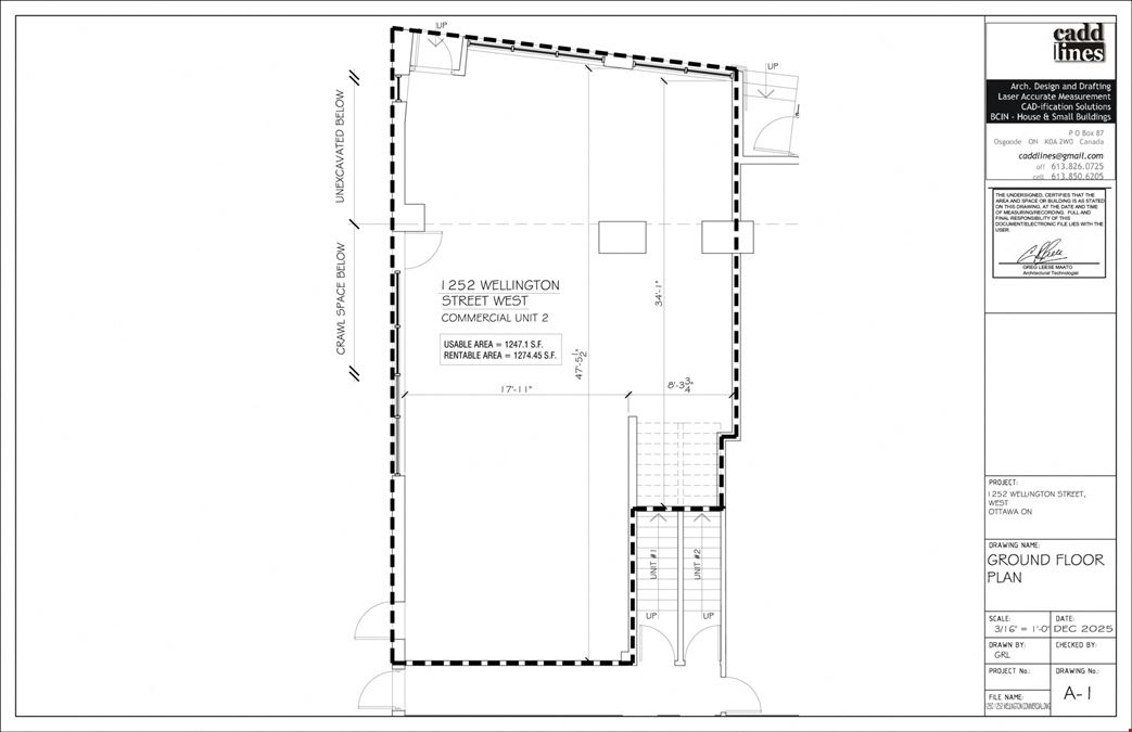 1250-1252 Wellington Street West & 159B Huron Avenue