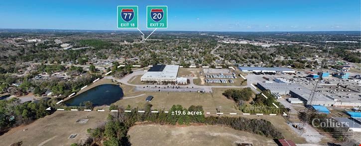 ±119,400 SF industrial building located just off Interstate 20