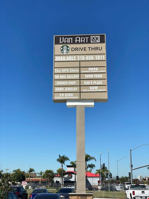 Remodeled South Bay Shopping Center